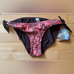 Prana Rena reversible bikini bottom – neon orange tie dye (medium)